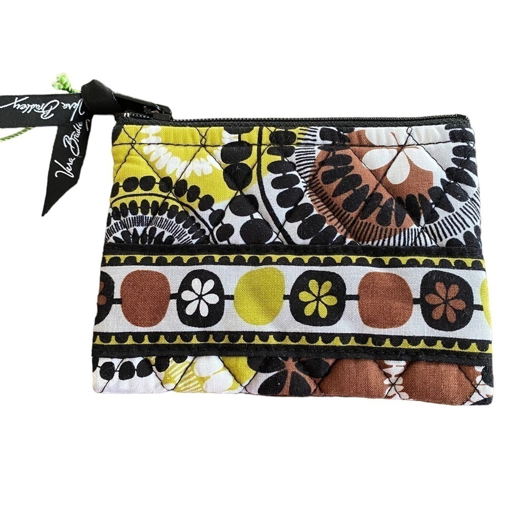 Vera Bradley Cocoa Moss Coin Purse